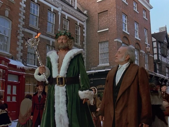George C. Scott in A Christmas Carol (1984)